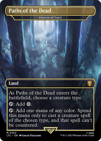 Paths of the Dead - Cavern of Souls [The Lord of the Rings: Tales of Middle-Earth Commander] - The Mythic Store | 24h Order Processing