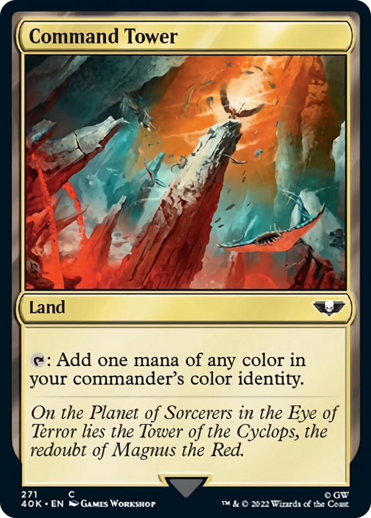 Command Tower (271) (Surge Foil) [Warhammer 40,000] - The Mythic Store | 24h Order Processing