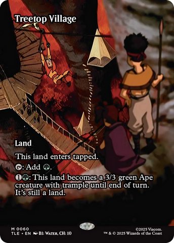 Treetop Village (Borderless) [Avatar: The Last Airbender: Eternal-Legal] - The Mythic Store | 24h Order Processing