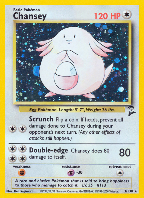 Chansey (3/130) [Base Set 2] - The Mythic Store | 24h Order Processing