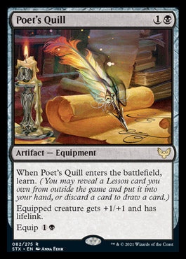 Poet's Quill [Strixhaven: School of Mages] - The Mythic Store | 24h Order Processing