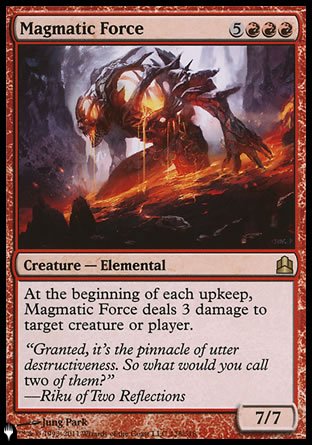 Magmatic Force [The List] - The Mythic Store | 24h Order Processing