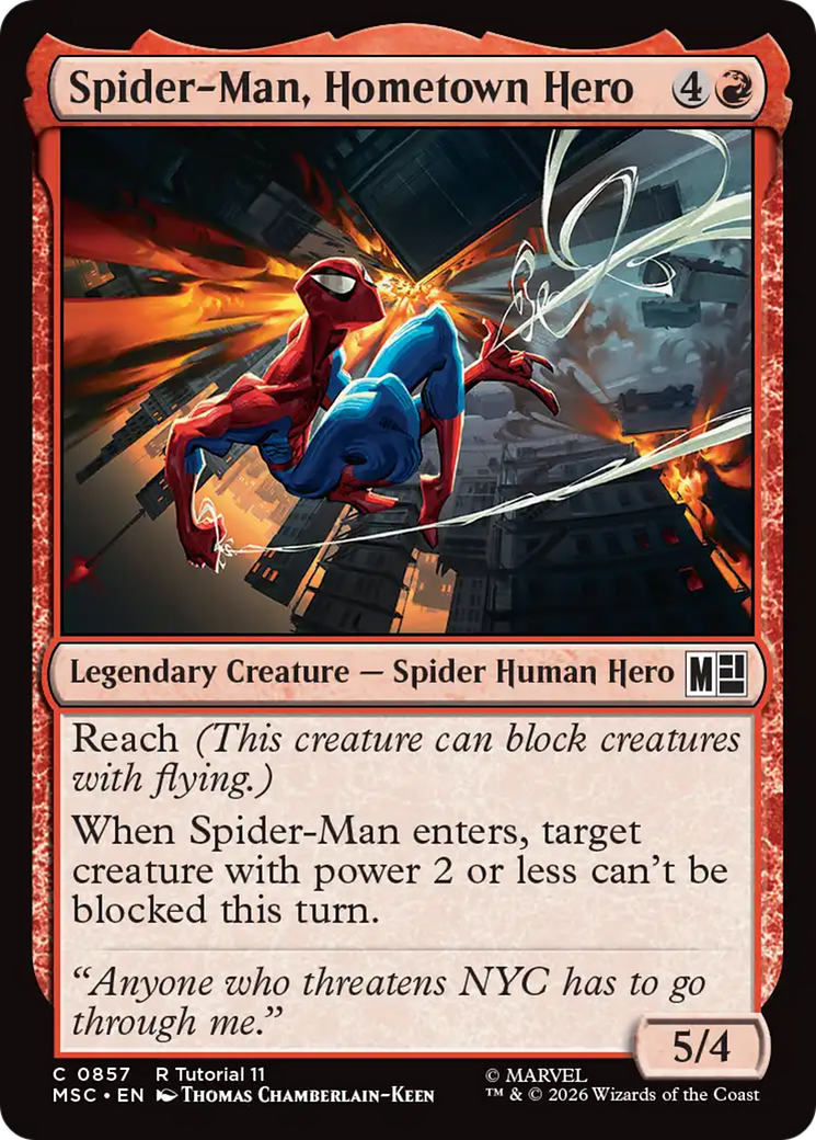 Spider-Man, Hometown Hero [Marvel Super Heroes Commander] - The Mythic Store | 24h Order Processing