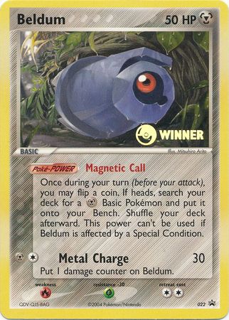 Beldum (022) (Winner Promo) [League & Championship Cards] - The Mythic Store | 24h Order Processing