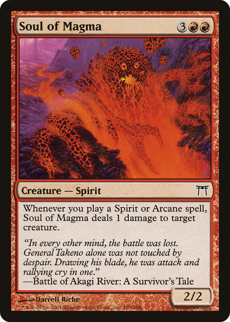 Soul of Magma [Champions of Kamigawa] - The Mythic Store | 24h Order Processing