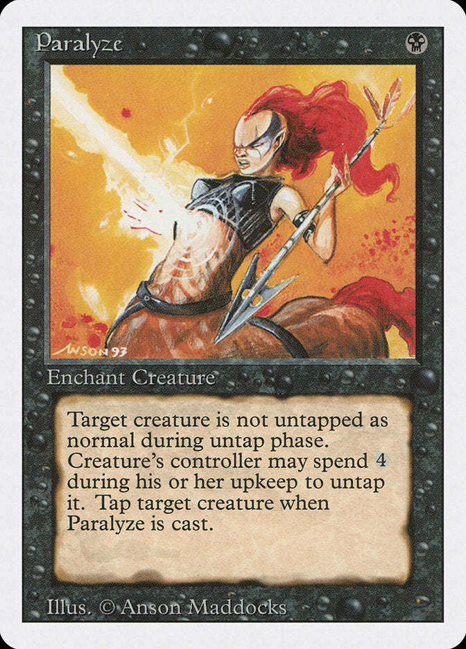 Paralyze [Revised Edition] - The Mythic Store | 24h Order Processing