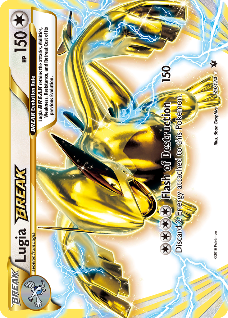 Lugia BREAK (79/124) [XY: Fates Collide] - The Mythic Store | 24h Order Processing