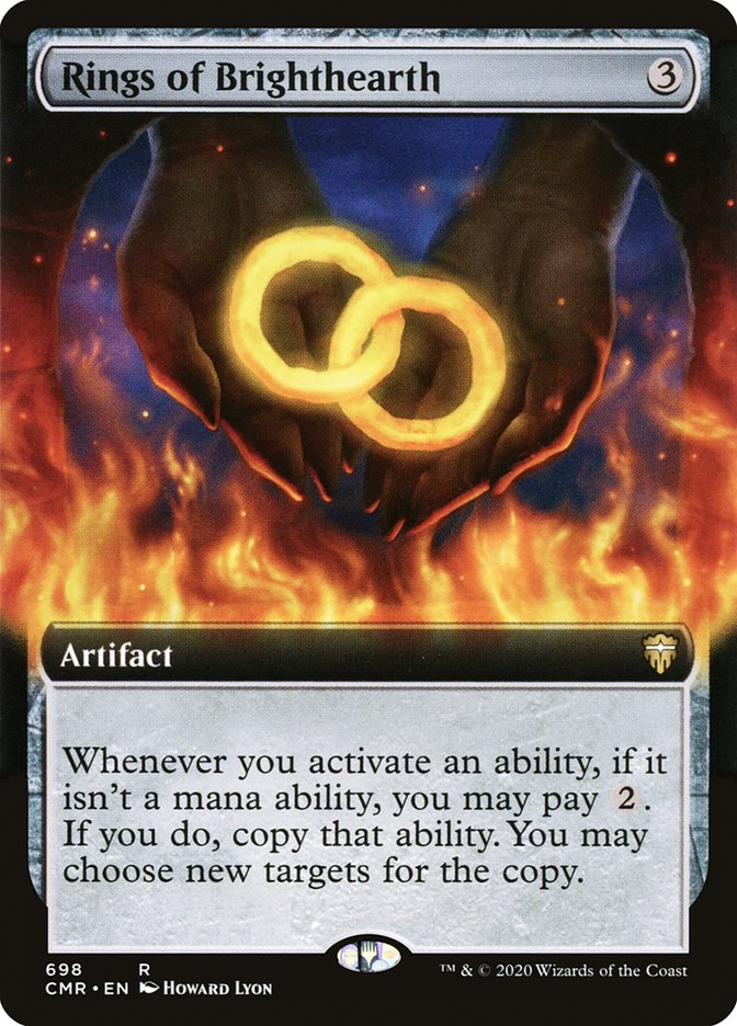 Rings of Brighthearth (Extended Art) [Commander Legends] - The Mythic Store | 24h Order Processing