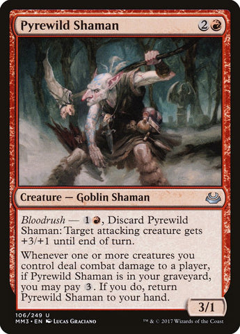 Pyrewild Shaman [Modern Masters 2017] - The Mythic Store | 24h Order Processing