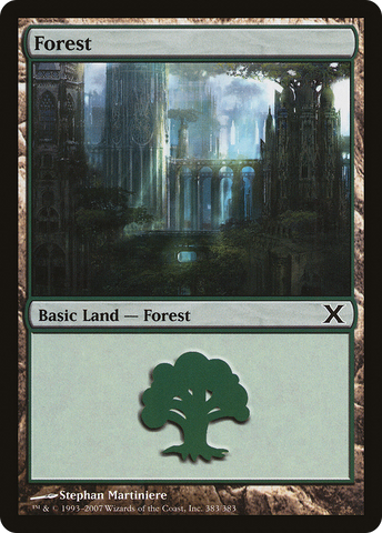 Forest (383) [Tenth Edition] - The Mythic Store | 24h Order Processing