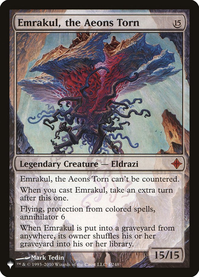 Emrakul, the Aeons Torn [The List] - The Mythic Store | 24h Order Processing