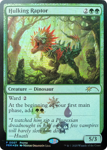 Hulking Raptor [Media Promos] - The Mythic Store | 24h Order Processing