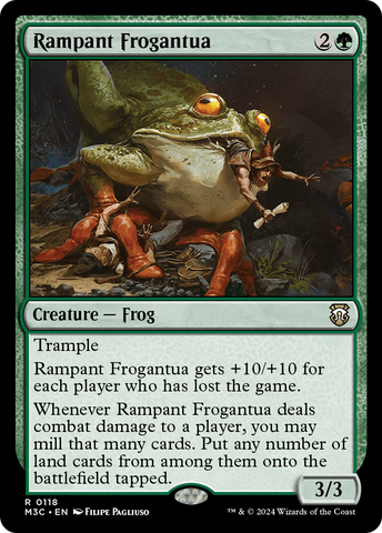 Rampant Frogantua [Modern Horizons 3 Commander] - The Mythic Store | 24h Order Processing