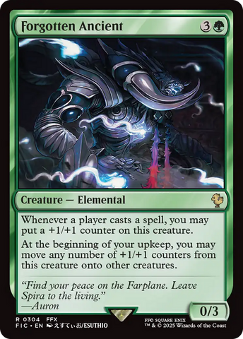 Forgotten Ancient [FINAL FANTASY Commander] - The Mythic Store | 24h Order Processing