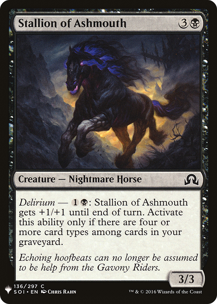 Stallion of Ashmouth [Mystery Booster] - The Mythic Store | 24h Order Processing