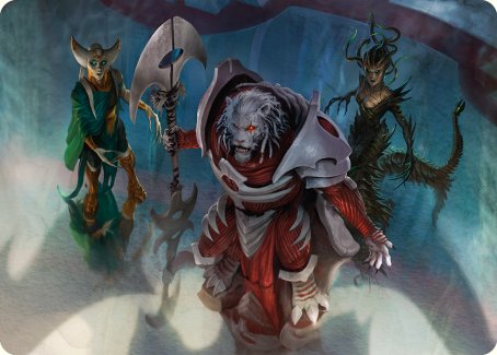 Norn's Decree Art Card [Phyrexia: All Will Be One Art Series] - The Mythic Store | 24h Order Processing