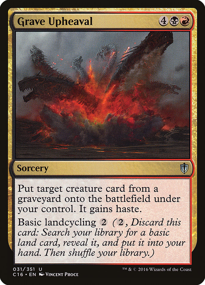 Grave Upheaval [Commander 2016] - The Mythic Store | 24h Order Processing