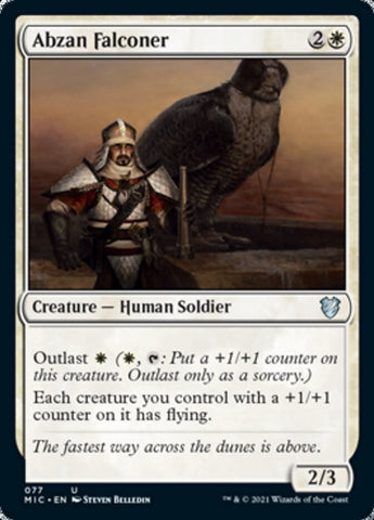 Abzan Falconer [Innistrad: Midnight Hunt Commander] - The Mythic Store | 24h Order Processing