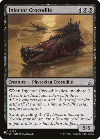 Injector Crocodile [The List] - The Mythic Store | 24h Order Processing