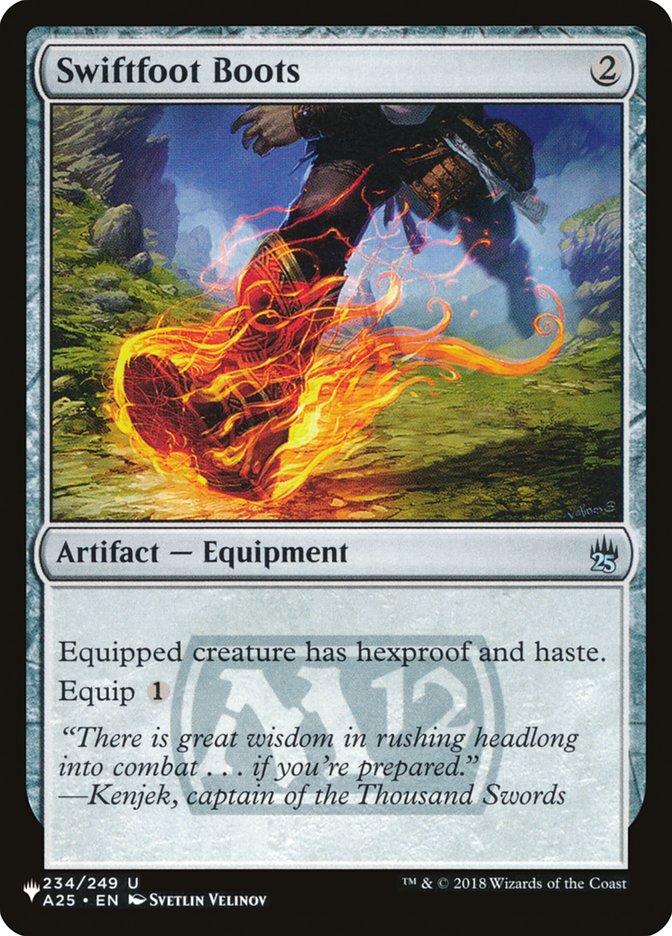 Swiftfoot Boots [The List] - The Mythic Store | 24h Order Processing