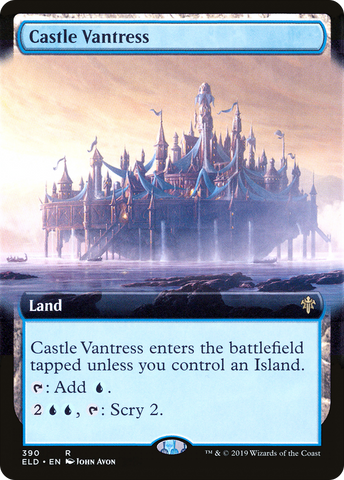 Castle Vantress (Extended Art) [Throne of Eldraine] - The Mythic Store | 24h Order Processing