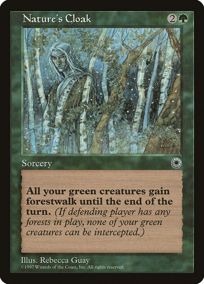 Nature's Cloak [Portal] - The Mythic Store | 24h Order Processing