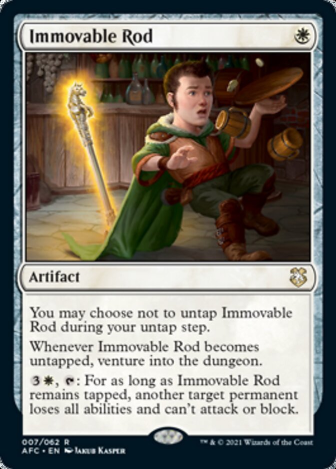 Immovable Rod [Dungeons & Dragons: Adventures in the Forgotten Realms Commander] - The Mythic Store | 24h Order Processing