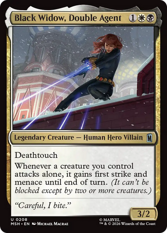 Black Widow, Double Agent [Marvel Super Heroes] - The Mythic Store | 24h Order Processing