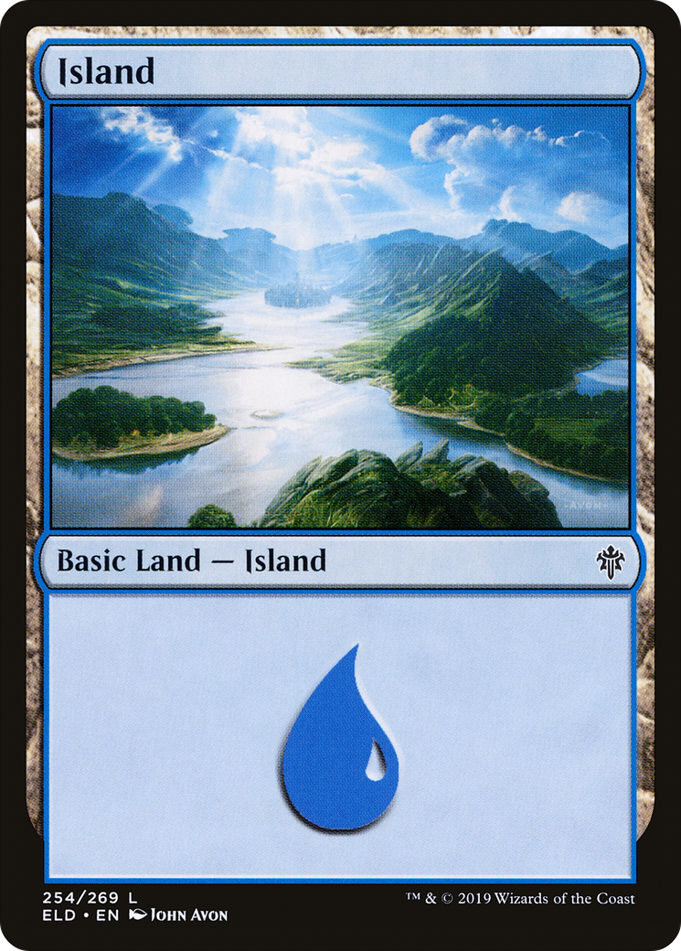 Island (254) [Throne of Eldraine] - The Mythic Store | 24h Order Processing