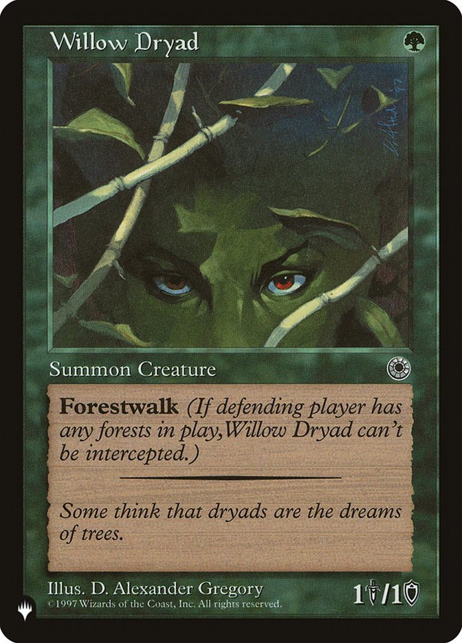 Willow Dryad [The List] - The Mythic Store | 24h Order Processing