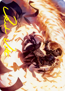 Revel in Silence Art Card (Gold-Stamped Signature) [Strixhaven: School of Mages Art Series] - The Mythic Store | 24h Order Processing