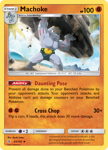 Machoke (64/145) [Sun & Moon: Guardians Rising] - The Mythic Store | 24h Order Processing
