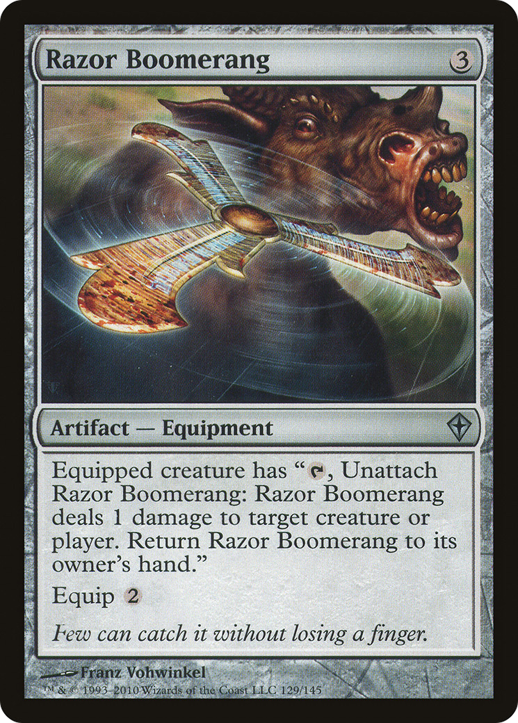 Razor Boomerang [Worldwake] - The Mythic Store | 24h Order Processing