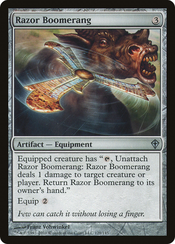 Razor Boomerang [Worldwake] - The Mythic Store | 24h Order Processing