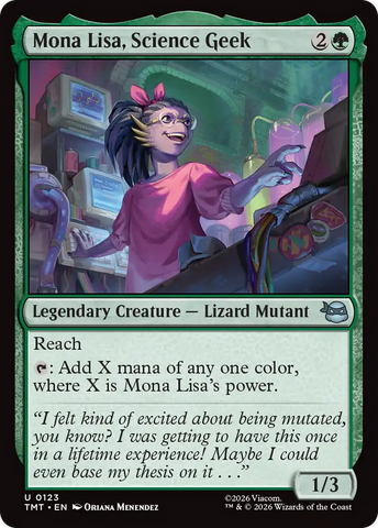 Mona Lisa, Science Geek [Teenage Mutant Ninja Turtles] - The Mythic Store | 24h Order Processing