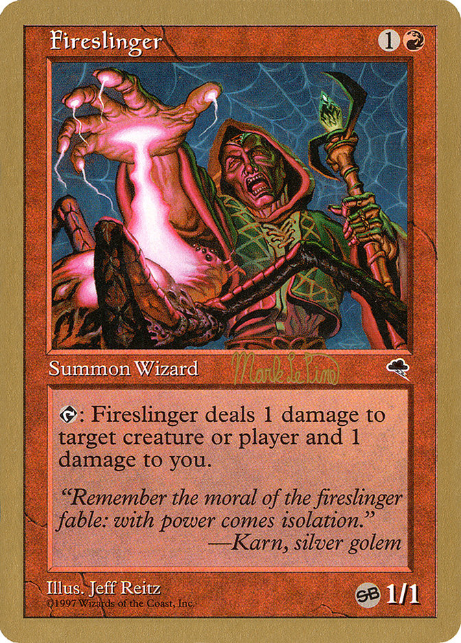 Fireslinger (Mark Le Pine) (SB) [World Championship Decks 1999] - The Mythic Store | 24h Order Processing