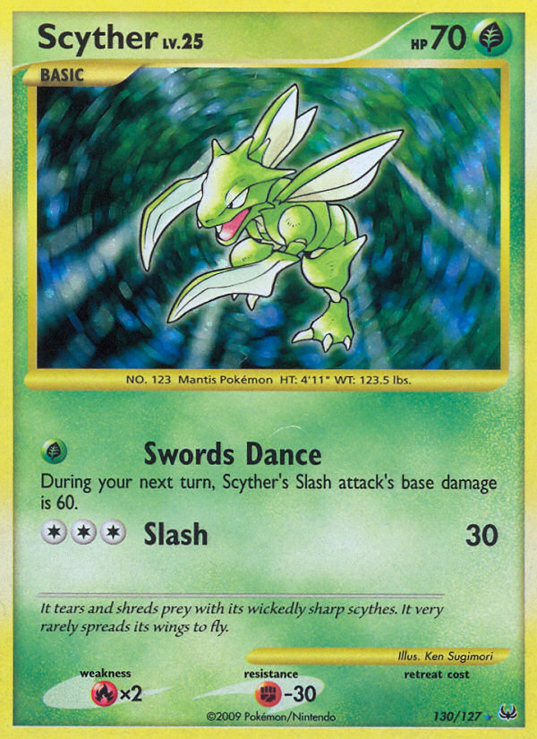 Scyther (130/127) [Platinum: Base Set] - The Mythic Store | 24h Order Processing