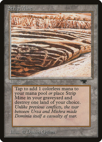 Strip Mine (No Sky, No Tower) [Antiquities] - The Mythic Store | 24h Order Processing