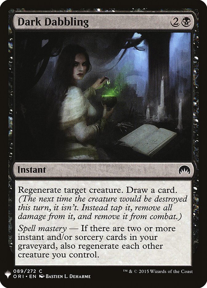 Dark Dabbling [Mystery Booster] - The Mythic Store | 24h Order Processing