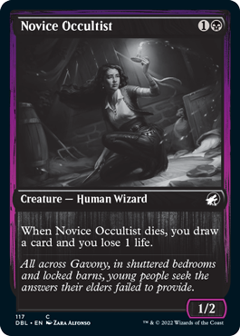 Novice Occultist [Innistrad: Double Feature] - The Mythic Store | 24h Order Processing