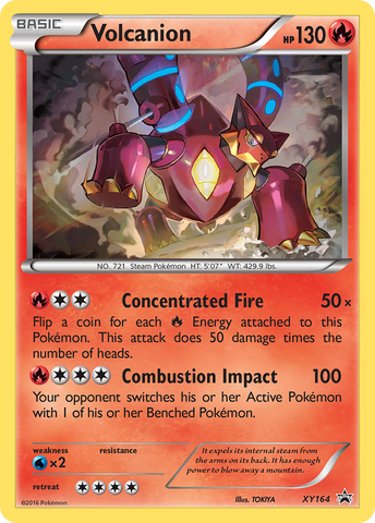 Volcanion (XY164) [XY: Black Star Promos] - The Mythic Store | 24h Order Processing
