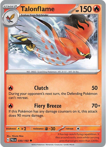 Talonflame (030/193) [Scarlet & Violet: Paldea Evolved] - The Mythic Store | 24h Order Processing