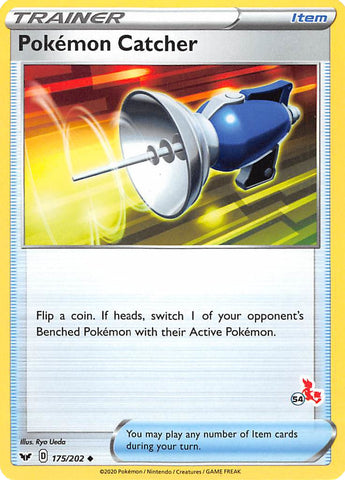Pokemon Catcher (175/202) (Cinderace Stamp #54) [Battle Academy 2022] - The Mythic Store | 24h Order Processing