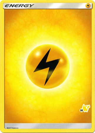 Lightning Energy (Pikachu Stamp #35) [Battle Academy 2020] - The Mythic Store | 24h Order Processing