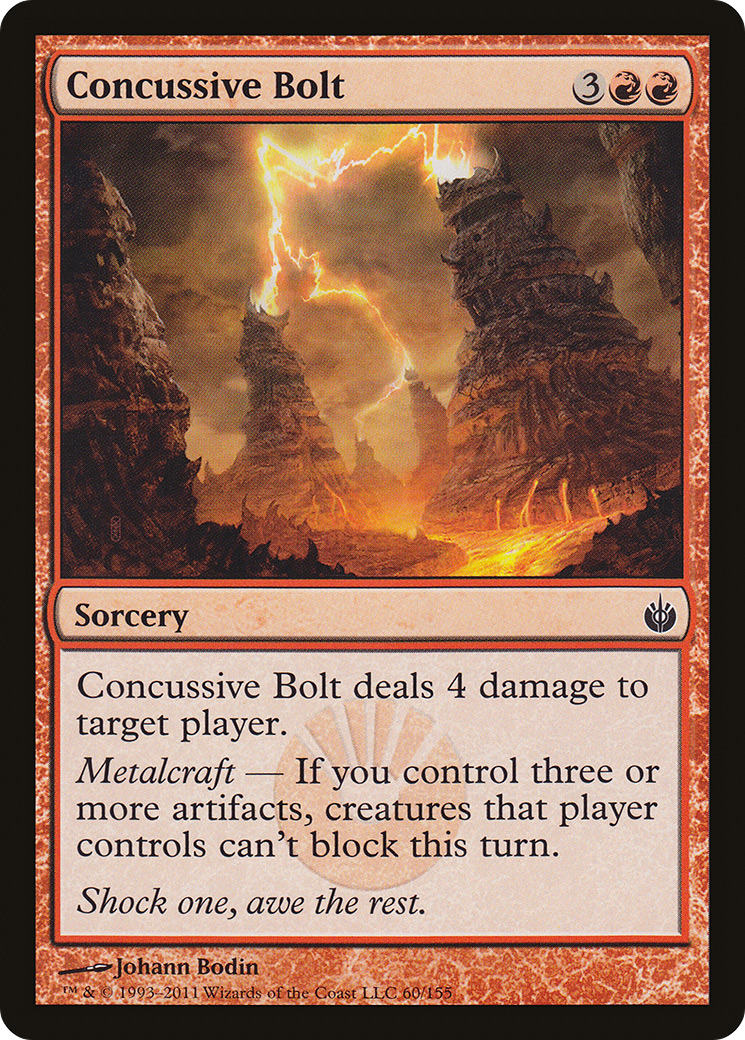 Concussive Bolt [Mirrodin Besieged] - The Mythic Store | 24h Order Processing