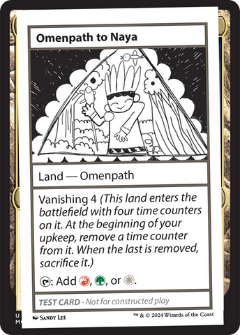 Omenpath to Naya [Mystery Booster 2 Playtest Cards] - The Mythic Store | 24h Order Processing