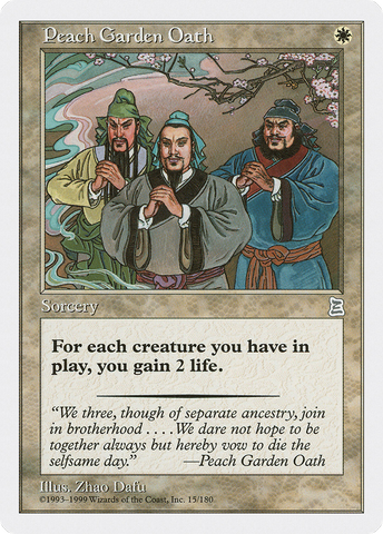 Peach Garden Oath [Portal Three Kingdoms] - The Mythic Store | 24h Order Processing