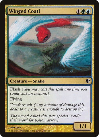 Winged Coatl [Commander 2013] - The Mythic Store | 24h Order Processing