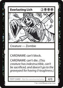 Everlasting Lich (2021 Edition) [Mystery Booster Playtest Cards] - The Mythic Store | 24h Order Processing