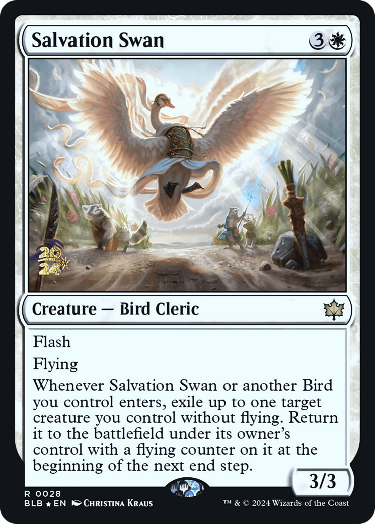 Salvation Swan [Bloomburrow Prerelease Promos] - The Mythic Store | 24h Order Processing